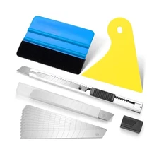 13PCS Window Tint Kit, Window Tint Tools, Tint Kit with Knife, Scrapers and B...