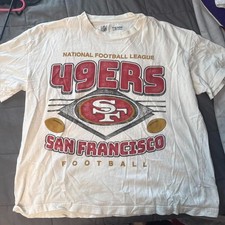 NFL San Francisco 49ers Football Team white color shirt VK14727