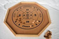 Crokinole  5 in 1  b eidseitig bespielbar Phi...