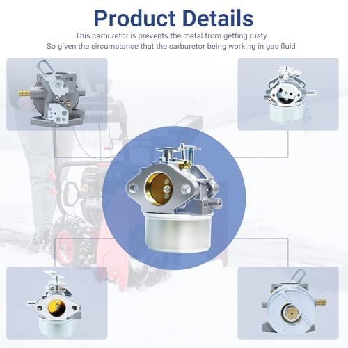640052 640054 Carburetor for Tecumseh HMSK80 HMSK100 HMSK90 LH318SA ...