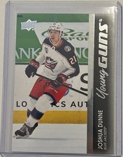 2021-22 Upper Deck Series 1 - Young Guns Joshua Dunne #218 (RC)