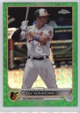 2022 Topps Chrome Logofractor Edition Green Refractor 59/99 Trey Mancini 0lq5