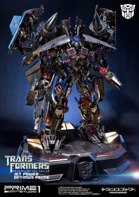 Prime 1 Studio ROTF Transformers Jetpower Optimus Sideshow Exclusive READ