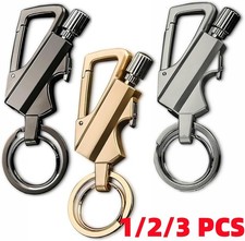 1-3Pack Permanent Match Infinity Lighter with Multitool Keychain Bottle Opener