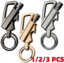 1-3Pack Permanent Match Infinity Lighter with Multitool Keychain Bottle Opener