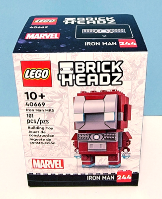 Lego BrickHeadz 40669 Iron Man MK5 Marvel Super Heroes | eBay