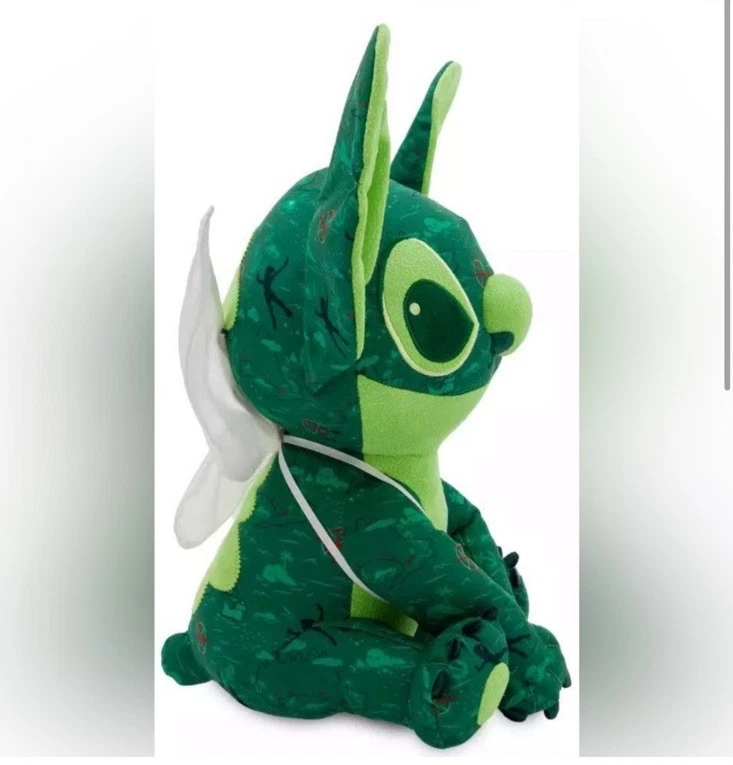 Stitch Crashes Disney Peter Pan Plush 11 Of 12 New w/ Tags Tinkerbell Wings LE - Image 2 of 3