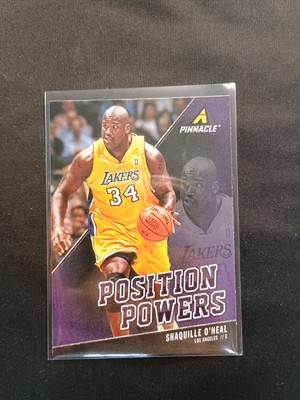 2013-14 Panini Pinnacle Shaquille O'Neal Position Powers #17 Los Angeles Lakers