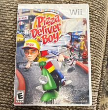 Majesco Pizza Delivery Boy Nintendo Wii E Action Adventure CIB Manual 2007