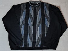 Vintage Proteg  Collection Textured Multicolor Chunky Style Sweater - 4XLT  