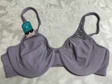 NWT BALI 3385 Passion For Comfort Minimizer Underwire 36C Lavender Bra