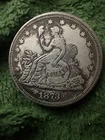 1873 Trade Dollar $1 US Coin – Seated Liberty Silver 420 Grains Rare