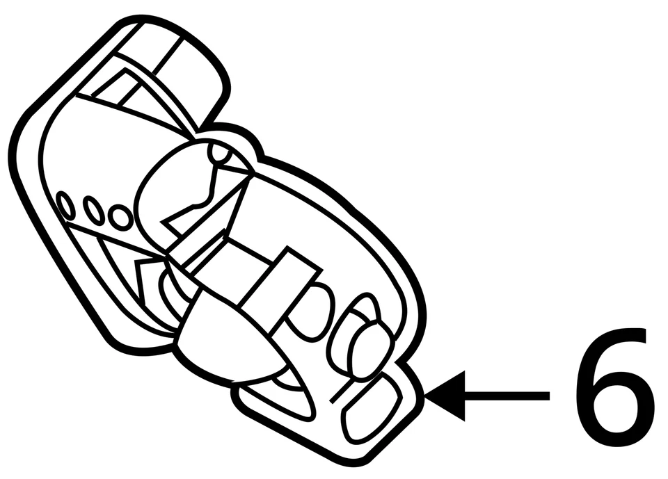 Mercedes-Benz S430 2001-2006 carrocería del acelerador VNHJM Foto 4 de 4