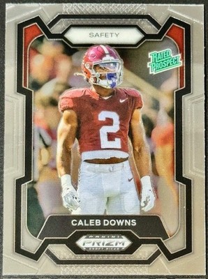Caleb Downs 2024 Panini Prizm Draft Picks - Rated Prospect #186 (RC)