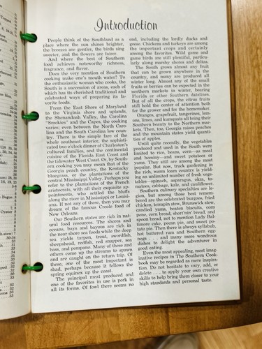 Vintage Fine Old Dixie Recipes Southern Cookbook 1965 Wood Cover Photos - Picture 9 of 14