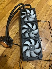 Corsair iCUE H150i Elite Capellix RGB AIO Liquid CPU Cooler, 360mm With Control