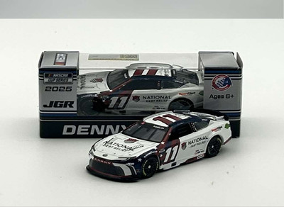 NASCAR DENNY HAMLIN 2025 #11 NATIONAL DEBT RELIEF 1/64 CAR