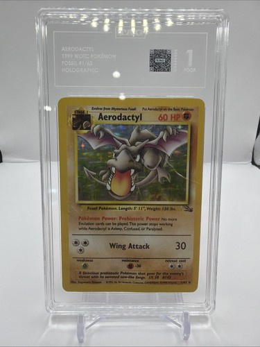 Aerodactyl (Unlimited) graded TAG 1 for sale on eBay