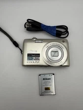 Nikon COOLPIX S4100 14.0MP - Digital Camera Tested And Works