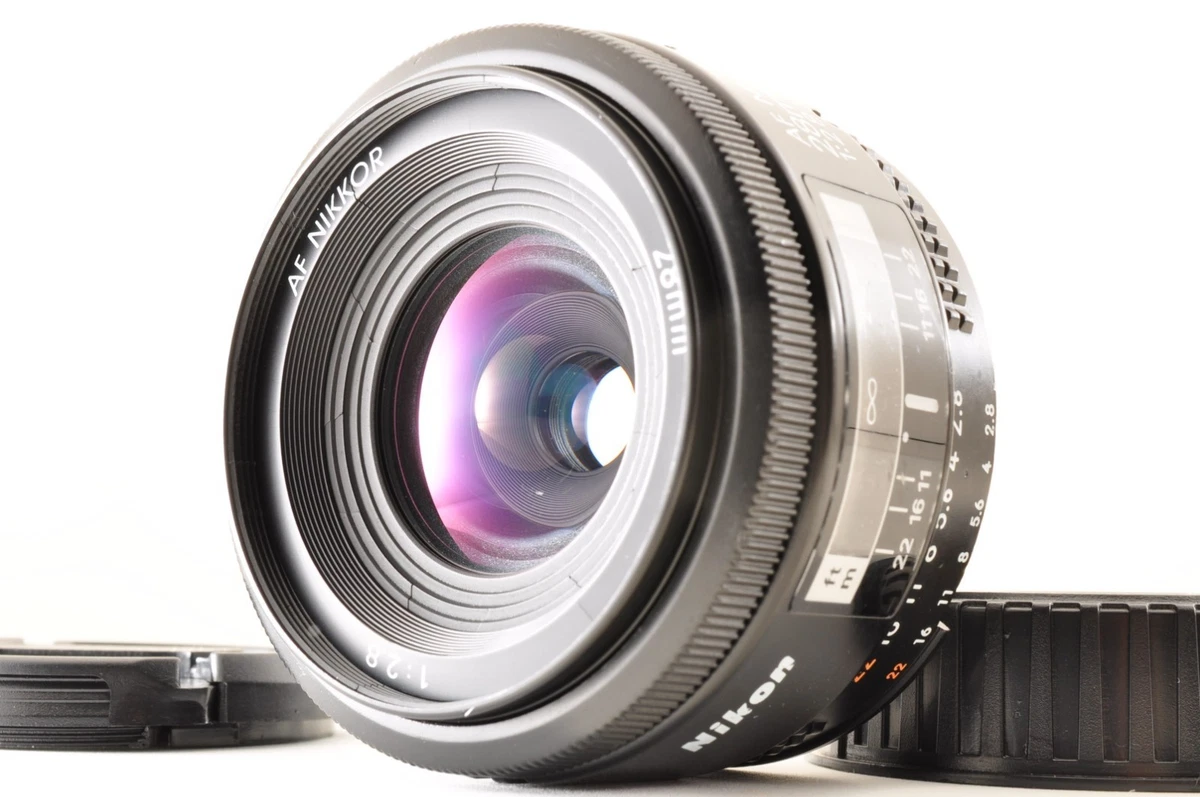 Nikon Nikkor 28mm F/2.8 Ai MF - Monture F, Grand-angle, état Proche Du Neuf