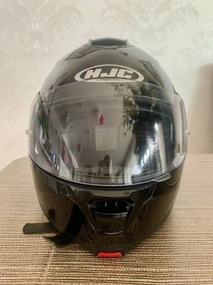 HJC IS-MAX II Motorradhelm Klapphelm Gr. M 58 Schwarz ECE 22-05