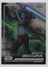 2024 Topps Chrome Star Wars Rainbow Refractor Aayla Secura #143 2k3