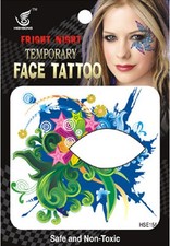 Gesichtstattoo Gesicht Sticker  Aufkleber Fas...