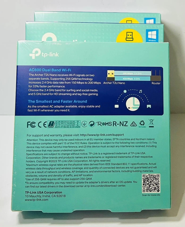TP-LINK | Archer T2U Nano AC600 | Wireless USB Adapter | Nano (3 Pack)✅️ - Image 2 of 2