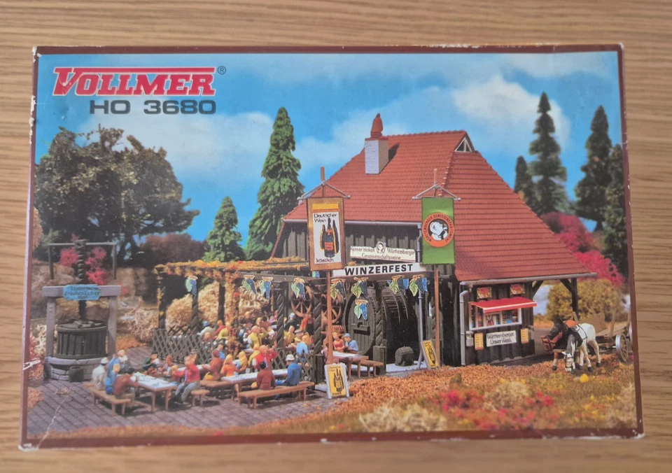 VOLLMER HO 3680 WINERY FESTIVAL  BUILDING KIT  BRAND  NEW NEVER USED - Image 2 of 4