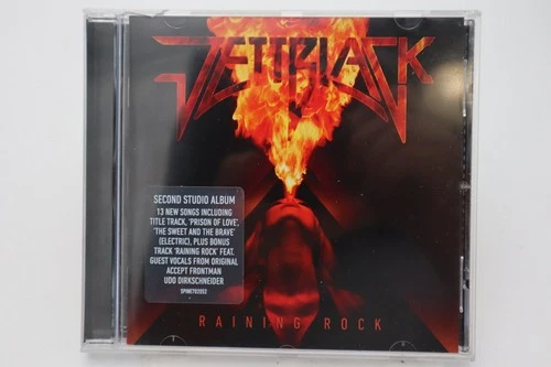 Jettblack - Raining Rock CD 2012 Bonus Track Hard Rock Spinefarm