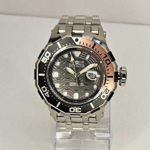 Orologio Al Quarzo Uomo Invicta Pro Diver Wave Miami Edition - 52mm, Acciaio 48515 Nuovo con scatola - Foto 3 di 11