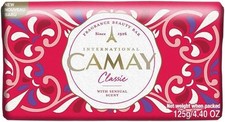 24x 125g Camay Classic Fragrance Beauty Soap Bar with Sensual Scent for All Skin