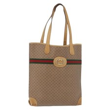 GUCCI Micro GG Supreme Web Sherry Line Borsa PVC Beige 904 002 0131 Autore 179395