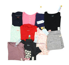 Cat Jack Buk Lot Of 11 Girls Size 10/12 Mixed Season Tops Bottoms Shorts