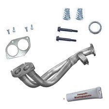 Hosenrohr Auspuff für Opel Astra F , Corsa B , Tigra A +Montagezubehör