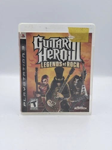 Guitar Hero III: Legends of Rock  (Sony PlayStation 3, 2007) PS3 VIDEO GAME