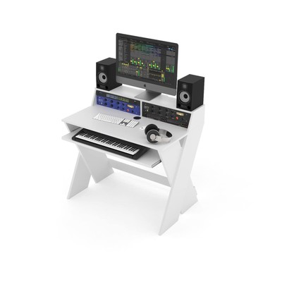 Sound Desk Compact Professional Studio Workstation with Pull-out Keyboard Com...
