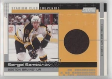 2000-01 Topps Stadium Club Souvenirs Sergei Samsonov #SCS-6