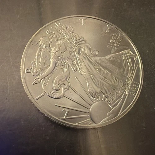 2011 American Silver Eagle 1 OZ .999 bullion Troy ounce 🤯