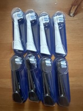 Oral-B iO Ultimate Clean Replacement Toothbrush Heads 8 Count - 4 White/4 Black