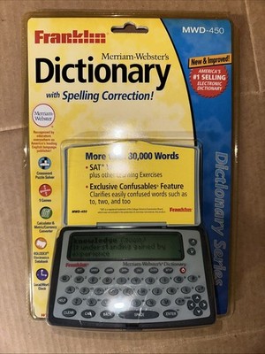 Franklin Merriam Webster Dictionary MWD-450