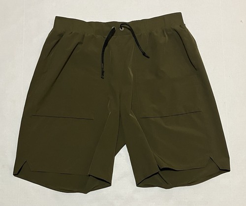 REI Co-op Active Pursuits Shorts 9" olivgrün Outdoor Wandern Stretch Herren Large