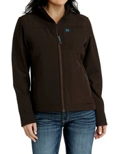 Cinch Western Jacket Womens Concealed Carry Zip XL Brown MAJ9848002