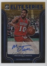 2022 Panini Donruss Optic Gold Prizm /10 Maurice Cheeks #ESS-MCK Auto HOF 1gw7