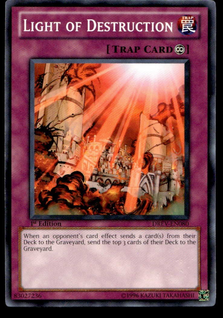Light of Destruction - DREV-EN080 - 1st Edition - YuGiOh| Buy 2 Get 1 Free