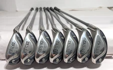 Power Play Select 5000 Hybrid 3-9  R-Flex (set is 1.5" over for taller golfer)