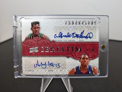 Al & Alfredo Tito Horford 2007-08 UD Chronology Seriatim /80 FatherSon Dual Auto