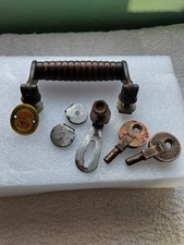 Vtg Singer Carry Handle & Spare Parts  For Wooden Brentwood Lid +Other Bits⬇️⬇️