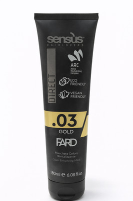 Sens.us Direct .03 Gold Farbmaske 180 ml Color Enhancing Hair Mask     Sensus