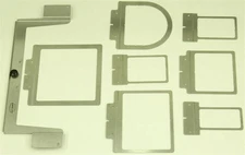 Fast Frames X-Change 7 in 1 Embroidery Hoops for Janome MB4 Melco EP4 Elna 9900